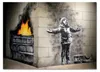 Giallobus - Il bambino e la neve - Banksy - 100L x 70l cm - Anteprima dell’immagine prodotto 1