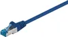 Goobay CAT 6A Patchkabel, S/FTP (PiMF), Blau, 3 m, LSZH Produktbild-Vorschau 1