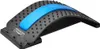 A black and blue back stretcher device on a white background. Produktbild-Vorschau