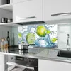 Küchenrückwand Spritzschutz Glas mit Motiv Limetten Produktbild-Vorschau 2