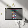 Skihaserl Fußmatte Ski Winter Hase Alpenlustig Retro Produktbild-Vorschau 3
