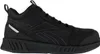 A black Reebok safety boot is shown against a white background. Produktbild-Vorschau