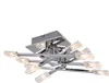 Deckenlampe, Glas, Chrom, Metall, klar, H 28cm Produktbild-Vorschau 1