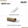 Dalsys Fliesenschiene Eckprofil 200cm x 8mm Edelstahl Produktbild-Vorschau 7