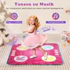 COSTWAY Tanečná podložka pre deti, hudobná podložka s LED Náhľad obrázku produktu 5
