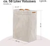Panier à linge Lycce Wäschekorb – pliable, lavable et idéal Voir les images du produit 4