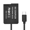 Andoer DMW-DCC8 Dummy Battery USB-C Coupler Adapter BLC12 Produktbild-Vorschau 5
