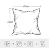 MODFU 2er Set Samt Kissenbezug , Kissenhülle 45x45 cm mit Produktbild-Vorschau 3