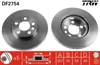 TRW Bremsscheiben (2 Stück) Vorderachse DF2754 Produktbild-Vorschau 1