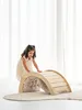 Buxibo Mini-Kletterbogen – Kletterbogen aus Holz mit Kissen Produktbild-Vorschau 2