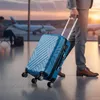 Set di valigie Zelsius 3 pezzi, blu, valigia da viaggio in Anteprima dell’immagine prodotto 4