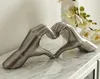 GILDE Dekoobjekt, Herz, "Heart", Händemotiv, Keramik, Podgląd zdjęcia produktu 4