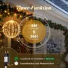 SALCAR LED Weihnachtsbeleuchtung Außen 120 LED Kugel Produktbild-Vorschau 13