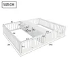 Dětská postel Merax, dřevěná, rozměry 90x200 cm, se Náhled obrázku produktu 5
