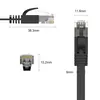 CAT 6 Patchkabel Flach | RJ45 Kabel LAN Ethernet Produktbild-Vorschau 7