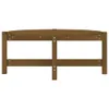 vidaXL Couchtisch Honigbraun 87x48x35 cm Massivholz Kiefer Produktbild-Vorschau 6