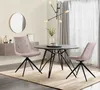 Esszimmerstuhl HLO-CP121 Samt  creme Produktbild-Vorschau 1