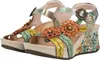 Laura Vita Laura Vita Keilsandalette Beige Produktbild-Vorschau 11