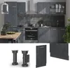 Geschirrspülblende Vicco R-Line Schwarz Beton 45 cm ohne Produktbild-Vorschau 3