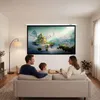 tectake Beamer-Leinwand manuell 72 Zoll 183cm Bilddiagonale Produktbild-Vorschau 7