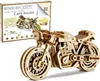 Wooden.City Holz-Bausatz Motorrad Cafe Racer - Modellbau Produktbild-Vorschau 2
