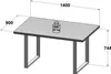 möbelando Esszimmertisch Küchentisch Speisetisch Holztisch Produktbild-Vorschau 4