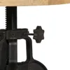 Beistelltisch 45 x (45-62) cm Massivholz Mango und Produktbild-Vorschau 5