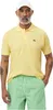 Lacoste Polo weite Passform gelb einfarbig Baumwolle kurze Produktbild-Vorschau 11
