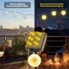 Salcar 30 Lampions Lichterkette Solar Außen 10m LED Produktbild-Vorschau 2