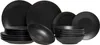 18tlg. Tellerset  / Dinnerset Black London Produktbild-Vorschau 4