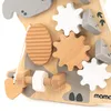 Mamabrum Montessori Busy Board Dinosaurier 10-in-1 – Produktbild-Vorschau 13