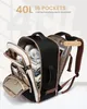 Handgepäck Rucksack 40L Reiserucksack Damen Herren 17 Zoll Produktbild-Vorschau 3