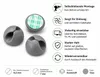 20x Kabelhalter selbstklebend | Auto Kabelhalter GRAU | Produktbild-Vorschau 2