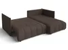 AX LIVING Ecksofa Braun mit Schlaffunktion und Bettkasten Produktbild-Vorschau 6