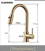 KLARWERK® Paul | ausziehbare Niederdruck Armatur Gold Produktbild-Vorschau 7