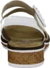 Rieker Damen Keil-Sandaletten Weiß/Beige Voir les images du produit 43