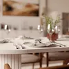 Esstisch OVARO ausziehbar Beige 100-188x90x75 cm – Moderner Produktbild-Vorschau 13