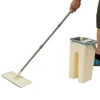 Bodenwischer Set Wischmop 360° Teleskopstiel Mopp Produktbild-Vorschau 1