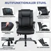 COLAMY Bürostuhl – Ergonomischer Bürostuhl aus Kunstleder, Produktbild-Vorschau 2