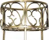 Howhomely 88 cm fioriera antica realizzata in metallo nero Anteprima dell’immagine prodotto 3