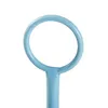 A close-up of a light blue metal ring on a stand. Produktbild-Vorschau