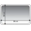 RIDDER Tappeto da bagno Coins 60×90 cm Grigio 7103307 Anteprima dell’immagine prodotto 4