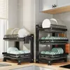 Heikoeco® Küchengeschirrabtropfgestell, Multifunktionales Produktbild-Vorschau 2