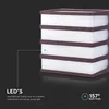 Lampada da parete per esterni V-TAC 8W LED IP65 120x120 Anteprima dell’immagine prodotto 11