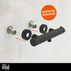 CLAUDIO Thermostat Duscharmatur, Schwarz matt Produktbild-Vorschau 9