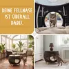 Niche pour chat en rotin panier chat table d'appoint Petigi Voir les images du produit 4