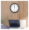 Verk 27067 Horloge murale analogique 20 cm noir Voir les images du produit 2