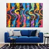 Musik Colour Style Wandbild Leinwandbild abstrakt Produktbild-Vorschau 2