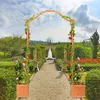 Arche en bois en forme de rose Relaxdays, arche de jardin Voir les images du produit 2