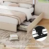 INONEFT Boxspringbed 160x200 met 4 lades, Gestoffeerd Productafbeelding-voorbeeld 4